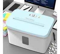Crinkle Cut Shredding Machine, Compact Crinkle Shredder, 7.5L Transparent Bin, with 5 Packs Of Raffia& 2 Replacement Brushes, Raffia Paper/25g and A4/70g, for Birthday Festival Box