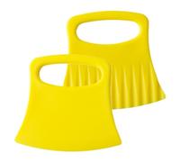 Crinkle Cutter - PP 10x9cm | Two Wedge-Shaped Crinkle Chip Cutter with A Wavy | Wave Cutter1 | Handheld Kitchen Slicing Tool for Cut Vegetables Fruits Potatoes Snacks Decorative Wavy Cutting