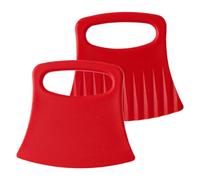 Crinkle Cutter - PP Ripple Cutter | Kitchen Corrugated Vegetable Chopper Tool | 2x Crinkle Chopper For Cutting Potatoes | Potato Soap Cutter Multifunctional Tool