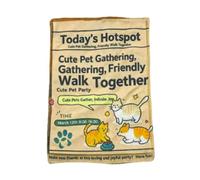 Crinkle Dog Toy Newspaper Interactive Crinkle Chew Soft Pet Supplies