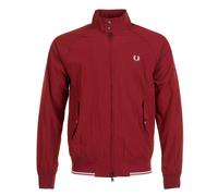 Crinkle Harrington Jacket Burnt Red, Medium