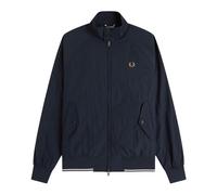 Crinkle Harrington Jacket- male- Fred Perry- Light Jackets- Blue- M- Jackets M