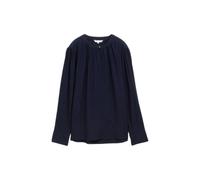 Crinkled Blouse for Women Tom Tailor Bleu 36