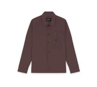 Crinkled nylon overshirt Lyle & Scott Marron L