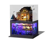 CRIOLPO DIY Miniature Doll House Kit for Adults - Build Your Own Dreamy Home With Furniture - Wooden Craft Kit - Impressions of Hawaii