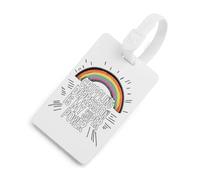 Crippling Depression is My Super Power Luggage Tags for Suitcases Handbag Tag Labels Travel Accessories Privacy Cover ID Label