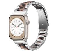 CRIS-BAND Resin Bands Compatible with Apple Watch Series 11/10/9/8/7 Bands 46mm 45mm 44mm 42mm 41mm 40mm for Women, Strap for iWatch Ultra 3/2 49mm Series 6/5/4/3/2/1/SE3 Slim Bracelet Wristband