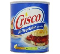 Crisco All Vegetable Shortening 2.72kg Catering Size Tub Great For Cooking & Baking