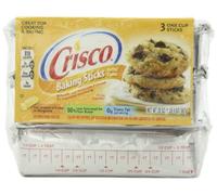 Crisco Baking Stickes Butter Flavor All Vegetable Shortening 20 Ounce