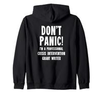 Crisis Intervention Grant Writer Zip Hoodie
