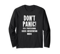 Crisis Intervention Nurse Long Sleeve T-Shirt