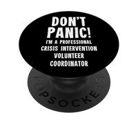 Crisis Intervention Volunteer Coordinator PopSockets Adhesive PopGrip