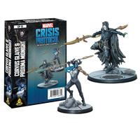 Atomic Mass Games | Marvel Crisis Protocol: Character Pack: Corvus Glaive and Proxima Midnight | Miniatures Game | Ages 10+ | 2+ Players | 45 Minutes Playing Time