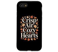 Crisp Air Cozy Hearts Autumn Fall Leaves Season Case for iPhone SE (2020) / 7/8