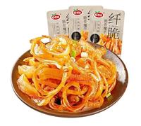 Crisp Konjac cool,Konjac shredded,spicy casual snacks,Konjac refreshing,health food,Mala latiao,instant side dishes,spicy spicy strips,delicious Chinese snack gifts (50 packs)