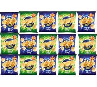 Crisp Lovers’ Choice - PMP - Salt & Vinegar & Cheese & Onion Flavour Wheat Crisps, 30g - Savoury Snacks - dsc (30 x Pack, Random Mixed)