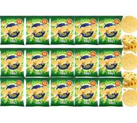 Crisp Lovers’ Choice - PMP - Salt & Vinegar & Cheese & Onion Flavour Wheat Crisps, 30g - Savoury Snacks - dsc (30 x Pack, Cheese & Onion Flavour)