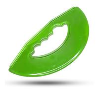 Crisp Pizza Cutter - Durable Material, Heat Resistant, Kitchenware, Dishwasher Safe - Made in the USA - Bright Green