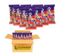 Crispello Chocolate Bar 35g | Smooth Milk Chocolate with Light Crispy Centre | Individually Wrapped Snack Bars (50x crispelo 35g bars)