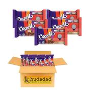 Crispello Chocolate Bar 35g | Smooth Milk Chocolate with Light Crispy Centre | Individually Wrapped Snack Bars (5x crispelo 35g bars)