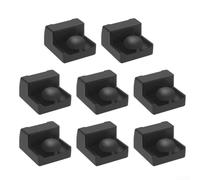 Crispi Air Fryer Basket Silicone Bumper for 4QT FN090 FN091 FN100 FN101 FN101GY, Rubber Feet Basket and Grill Plate Surfaces from Scratches