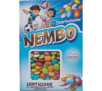 CRISPO Confetti Nembo Lenticchie Type Smarties Assorted - 1000 g