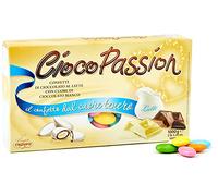 Crispo Confetti Passion Milk Chocolate with White Chocolate Heart, Assorted Colours, 1 kg