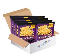 Crisps Variety Pack PMP 75g - Assorted Flavours of Crunchy Maize Snacks - Bold & Tangy Snack Selection - Nknk (10, Rib 'N' Saucy Crisps)