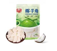 Crispy and delicious dried coconut snacks, 80g/pack, refreshing and flavorful, healthy and nutritious, perfect for a quick snack or to satisfy hunger. (2packs)