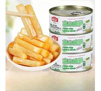 Crispy bamboo shoots,sour bamboo shoots【140g/4.94OZ/can】side dishes,vegetables,healthy pickles,snack food,instant snacks,Chinese specialty pickle,delicious snack gifts (5cans)