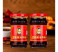 Crispy Chilli Oil 210g (Pack of 2) | Savory Chili Crisp with Crunchy Texture | Versatile Condiment | Quality Ingredients | Ideal for Noodles and Stir-Fries | Sealed Freshness