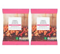 Crispy Coated Peanuts, Sweet Chilli Flavour, Crunchy Spicy Sweet Shell, Vegan, 200g,Pack Of 2