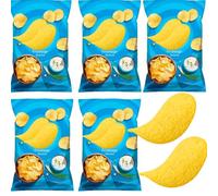 Crispy Flavoured Potato Chips - Salted, Fromage, Paprika, Mushroom & Cream, Sour Cream & Onion - 130g - Assorted Snack Pack - Lys (20 x Pack, Fromage)