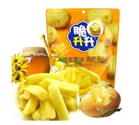 Crispy French Fries, Potato Chip Snack Pack, Protein Potato Fries,Variety Flavor,Gluten Free Potato Chips,40g/bag,Tasty and delicious, Non-GMO,Chinese Specialties (Honey Butter Flavor,2bags)