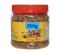 Crispy Fried Shallots 250g - Asian Crispy Onions | Salad Topper, Noodle & Ramen Topping, Crunchy Fried Onion Bits
