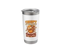 Crispy on the Outside, Chaotic on the Inside. Stainless Steel Insulated Tumbler