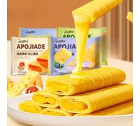 Crispy Pancakes,Cheesy Blueberry Lime cookies,Snack foods,dim sum,instant snacks,healthy breakfast cookies,confectionery desserts,pastries (Cheese flavor,10 packs)