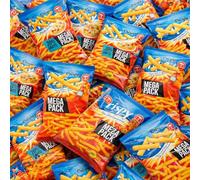 Crispy Sticks 120g - Crunchy Savoury Snack Selection with Ketchup, Cheese, Paprika Chilli & Pizza Flavours, Assorted Flavoured Snack Sticks - fps (Random Mixed | 12 x Pack)