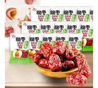 Crispy sweet jujubes,Healthy nutrition snacks,Freeze-dried seedless red dates,Candied fruit,Dried fruit,Vegetarian,Prepared Fruit,Nut,Snack food,Dessert,delicious snack gifts (15packs)