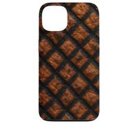 Criss-Cross Grill Marks Seared Meat Close-Up Print Case for iPhone 13