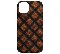 Criss-Cross Grill Marks Seared Meat Close-Up Print Case for iPhone 14 Plus