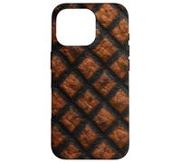 Criss-Cross Grill Marks Seared Meat Close-Up Print Case for iPhone 16 Pro