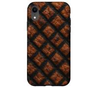 Criss-Cross Grill Marks Seared Meat Close-Up Print Case for iPhone XR