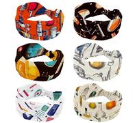 Criss Cross Turban Plain Headwrap Yoga Workout Vintage Hair Accessories, Chemistry Biology Physics (2)