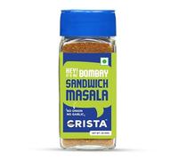 CRISTA Bombay Sandwich Masala | Fresh | Vegetable & Cheese Sandwich | No Added Sugar | No Onion | No Garlic | Vegan | Zero added Colours, Fillers, Additives & Preservatives | 50 gms