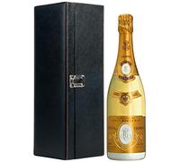 Cristal Brut Champagne, by Louis Roederer - France 1 x 75cl, in a Premium Leatherette Fitted Gift Box