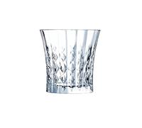Cristal d'Arques Lady Diamond Drinking Glasses 45cl Set of 6 Krysta Crystal Glass Sophisticated Design Shine, Transparency and High Resistance