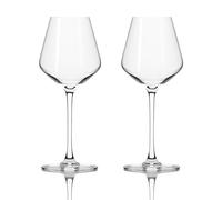 Cristal D'arques Ultime White Wine Glasses Set of 2-380ml Crystalline Glass, Elegant & Lightweight, Dishwasher Safe - Timeless French Design for Everyday Use