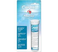 Cristal Pooltest 50 Test Strips Water Analysis Test Kit Chlorine Measurement