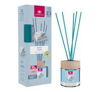 Cristalinas 35ml Fresh Linen Air Fresheners - Reed Diffuser Home Fragrance Lasts upto 8 weeks - Room Diffuser Sticks with Coloured Fragrance Oil